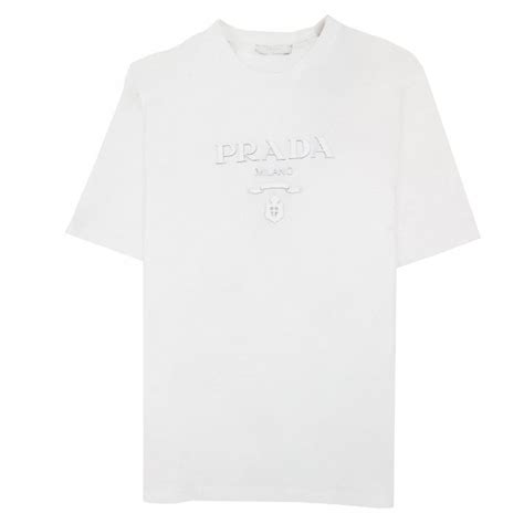 prada white women lace t-shirt|prada t shirt men's sale.